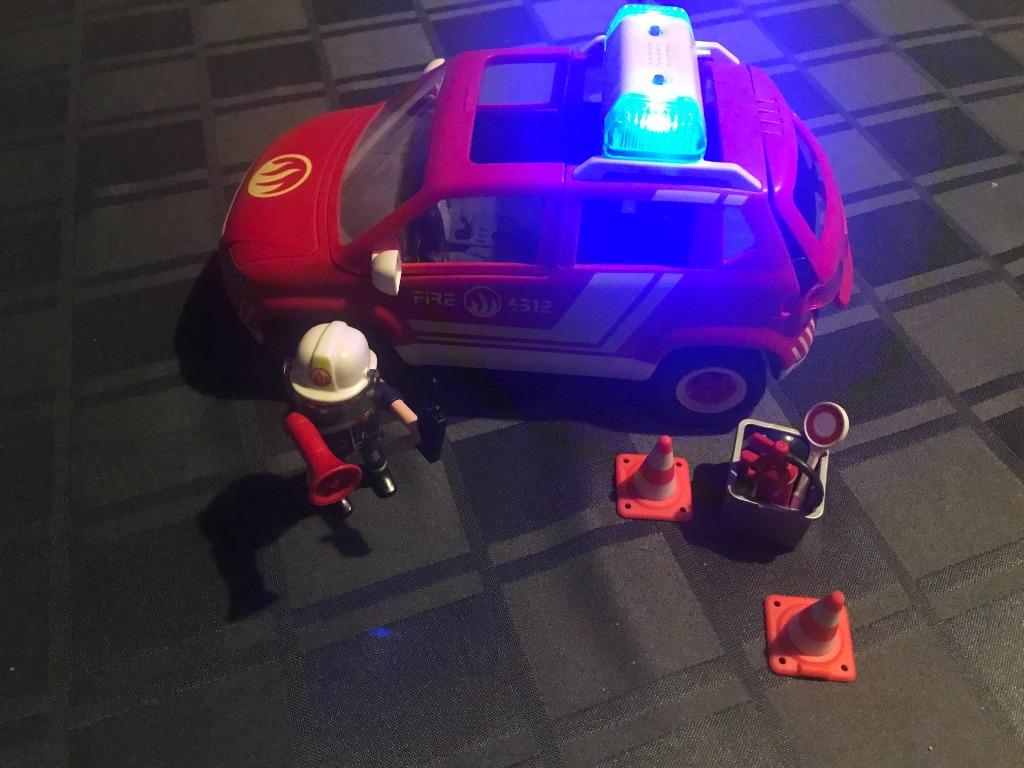 Playmobil 5364 brandweercommandant auto, Kinderen en Baby's, Speelgoed | Playmobil, Ophalen, Complete set