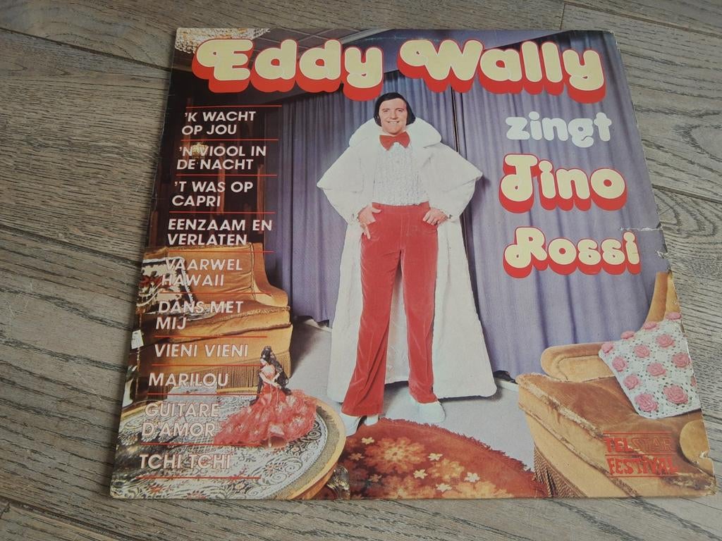 Lp : Eddy Wally zingt Tino Rossi, Ophalen of Verzenden, Zo goed als nieuw