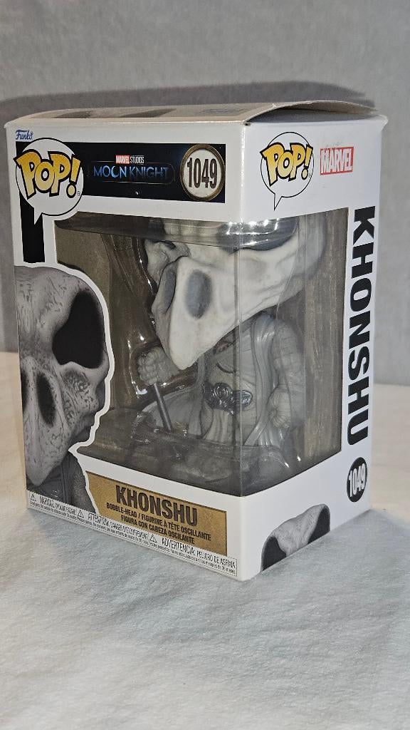 Funko Pop! MOON KNIGHT KHONSHU Bobble Head #1049, Enlèvement ou Envoi, Comme neuf