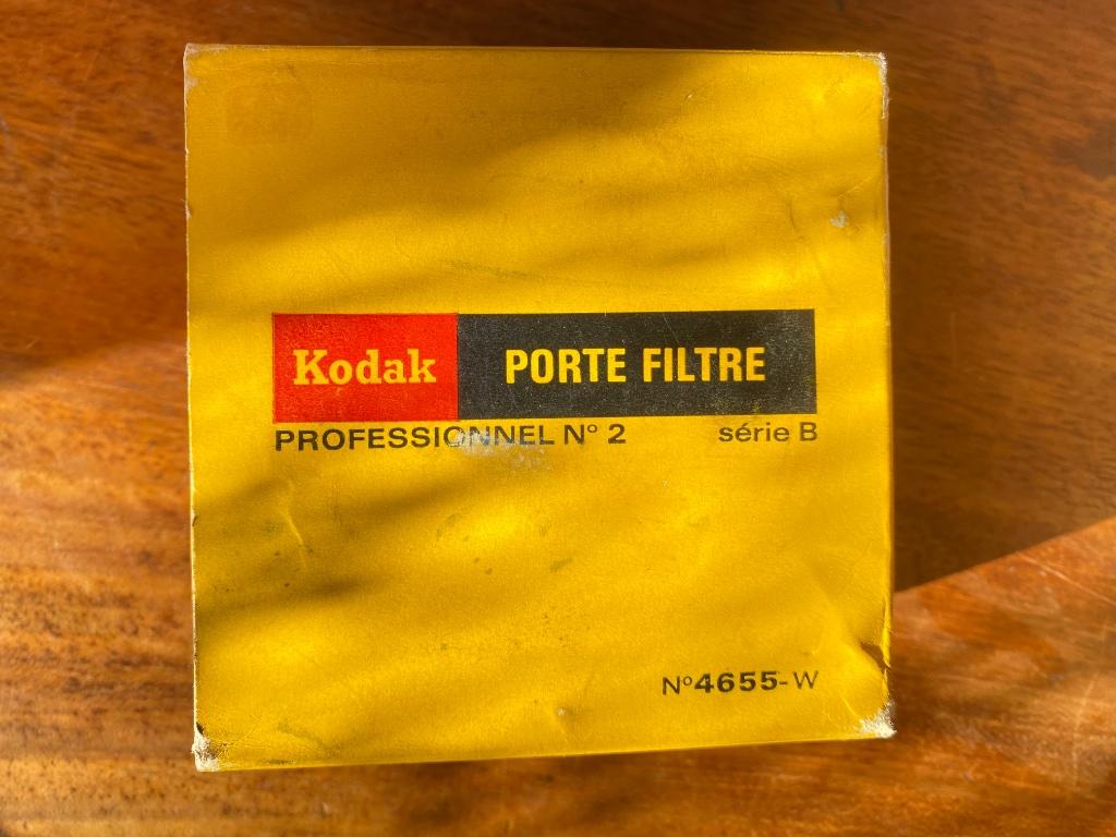 Kodak filterhouder: vintage, gebruikt, Audio, Tv en Foto, Ophalen of Verzenden, Zo goed als nieuw, Kodak