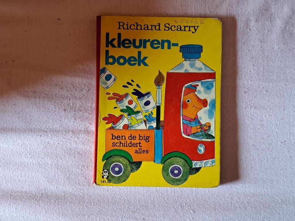 Richard scarry kleurenboek, Ophalen of Verzenden