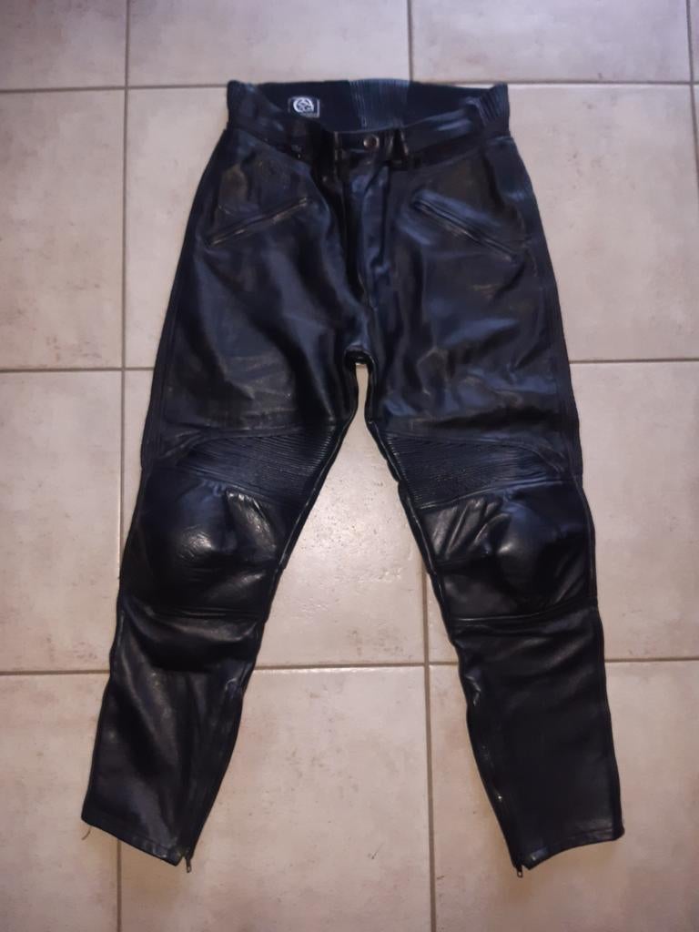 Lederen motorbroek dames, Ophalen, Broek | leer, G&F, Dames