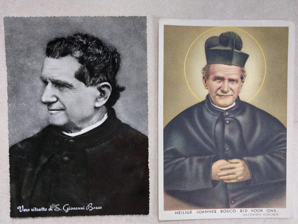 2 oude postkaarten Don Bosco, Envoi