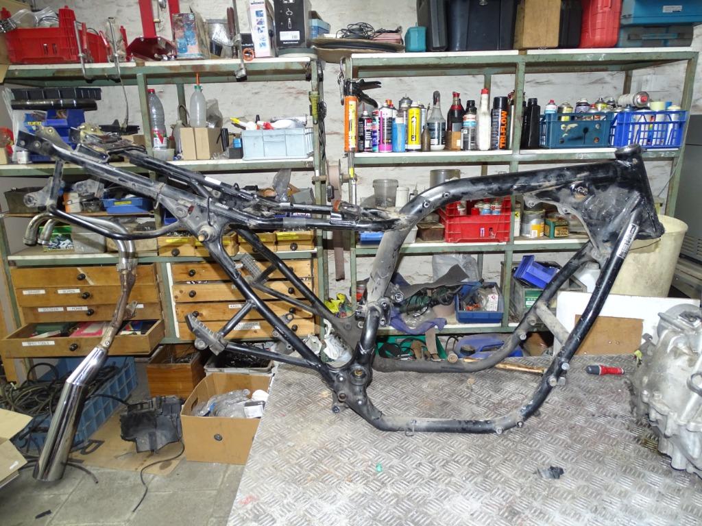 honda cb750 seven fifty rc42 frame, Ophalen, Gebruikt