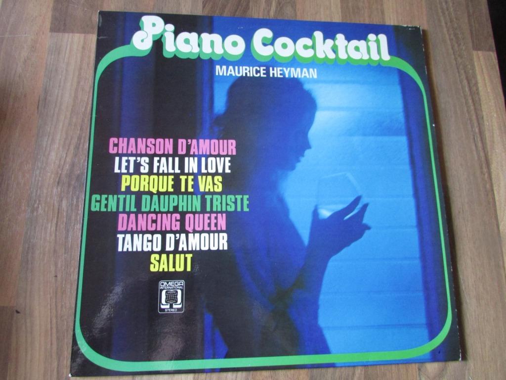 MAURICE HEYMAN, PIANO COCKTAIL, LP, Ophalen of Verzenden, Gebruikt, 12 inch