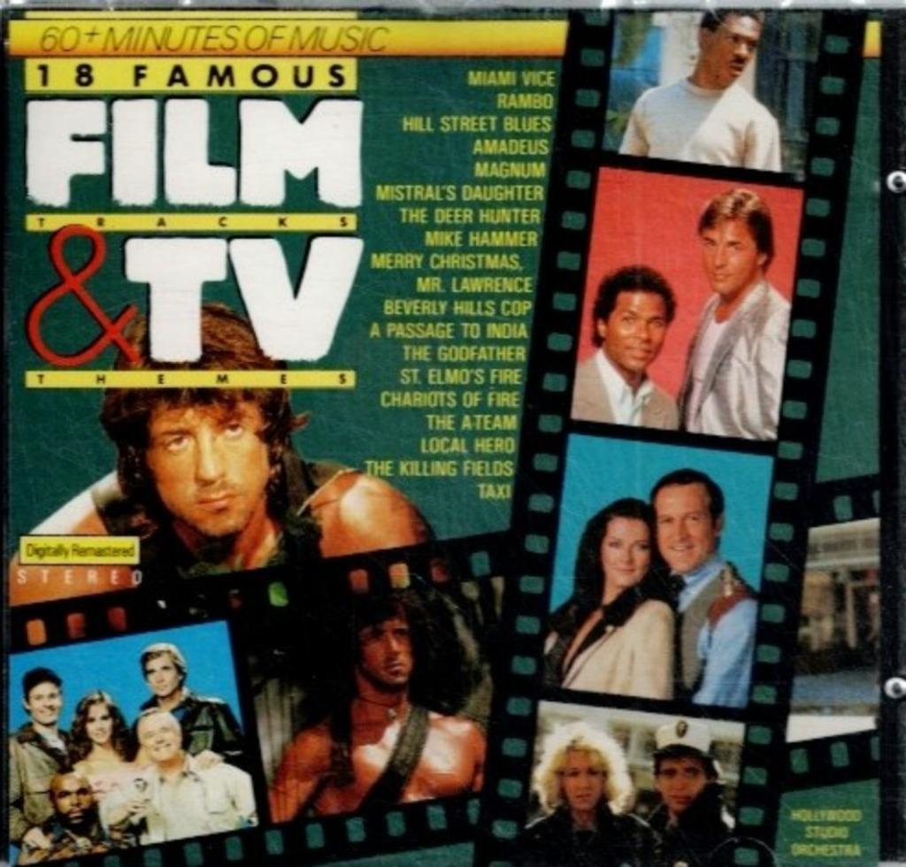 cd   -   Hollywood Studio Orchestra   – 18 Famous Film Track, Cd's en Dvd's, Cd's | Overige Cd's, Ophalen of Verzenden
