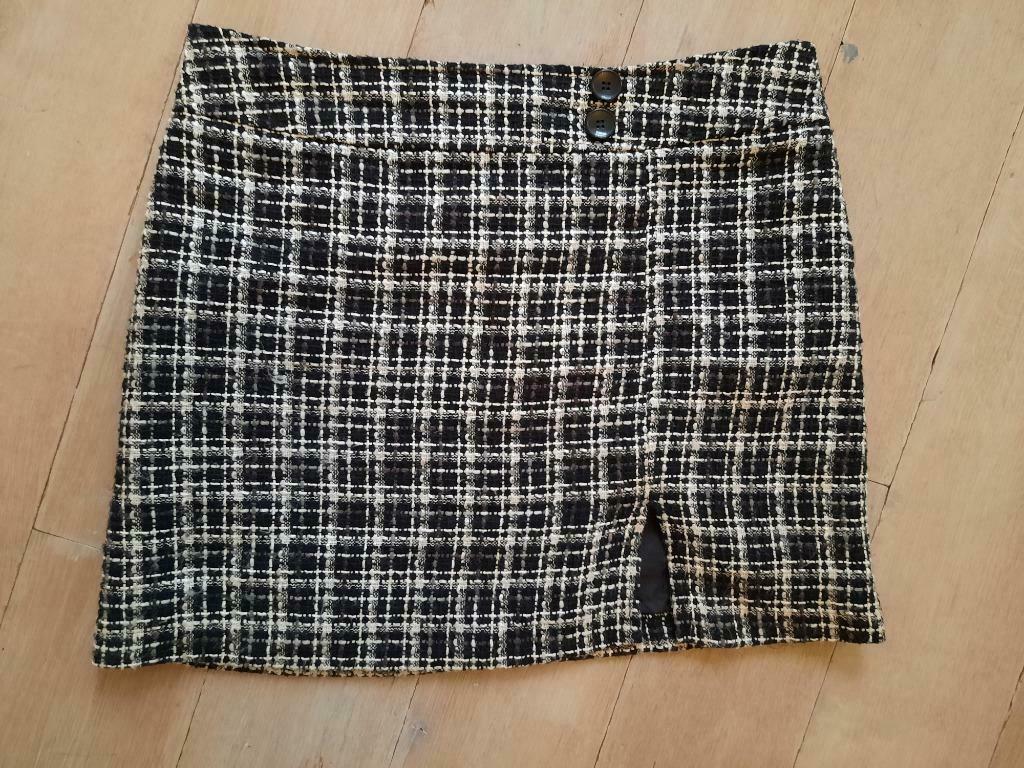 rok / mini / wol / CASIS / 44, Overige kleuren, Cassis, Maat 42/44 (L), Ophalen of Verzenden