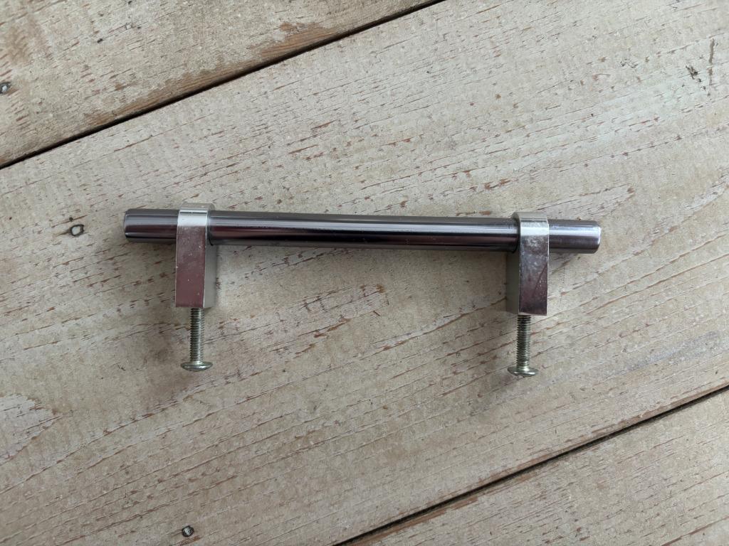Lot de poignées de meuble Aluminium/Inox, Enlèvement ou Envoi, Inox, Utilisé, Autres types