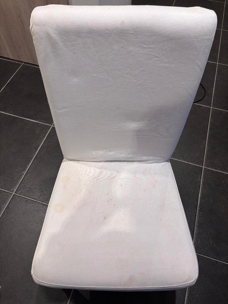 Gratis 4 stoelen, Ophalen, Gebruikt, Wit, Vier