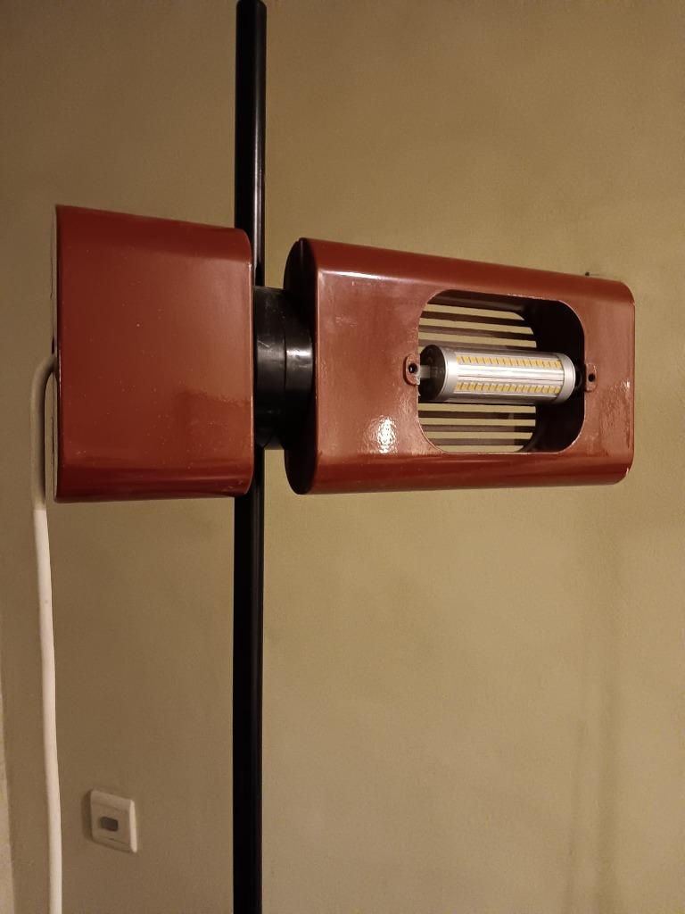 artemide floorlamp vintage design uplighter, Vintage design, Utilisé, Métal, 150 à 200 cm