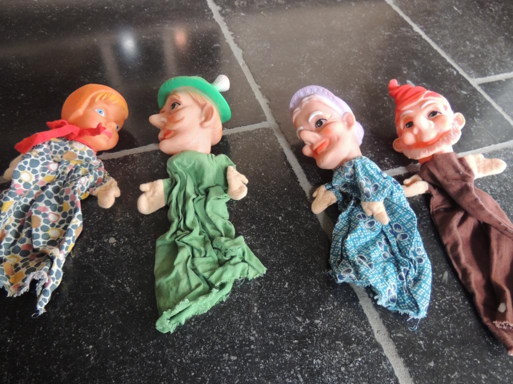 poppen voor poppenkast vintage, Ophalen, Zo goed als nieuw, Overige typen