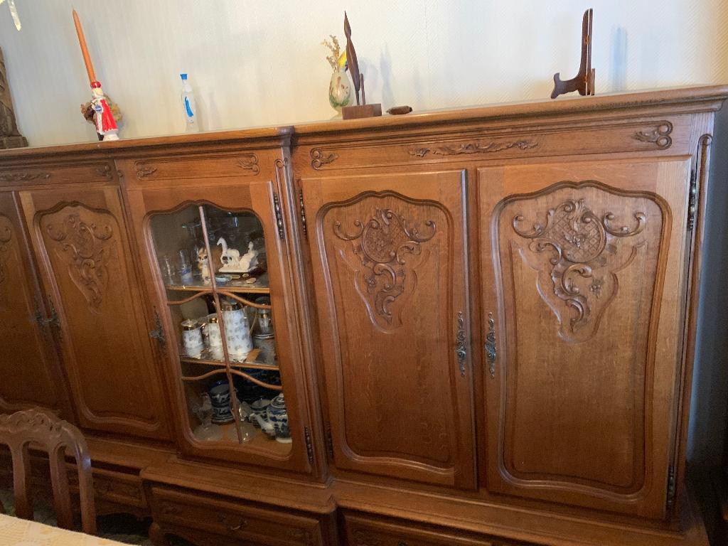 Eethoek Louis XV- stijl, Enlèvement