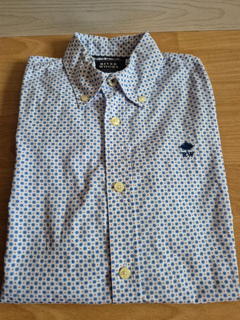 Hemd 12 jaar River Woods, Kinderen en Baby's, Kinderkleding | Maat 152, Overhemd of Blouse, Ophalen of Verzenden, Zo goed als nieuw