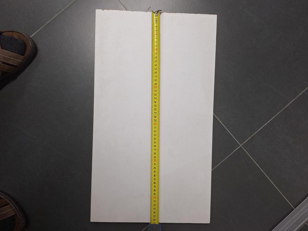 1 planche blanche 57cm/32,5cm, Enlèvement