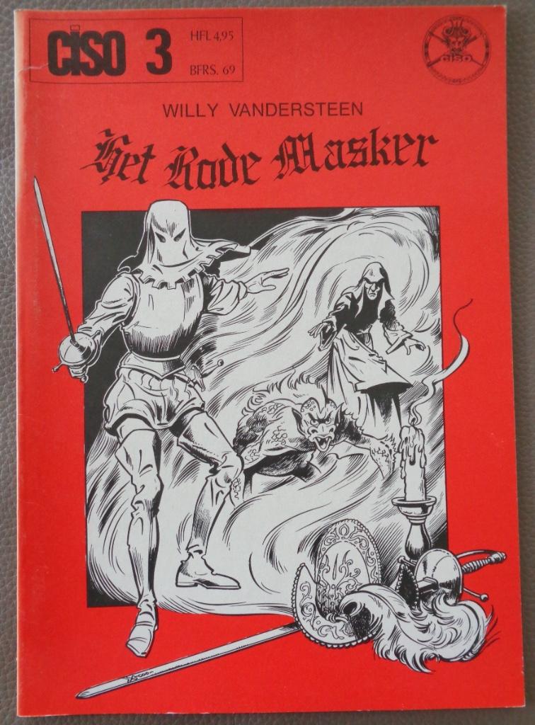 Ciso 3 - Het Rode Masker - 1e dr. 1977, Ophalen of Verzenden