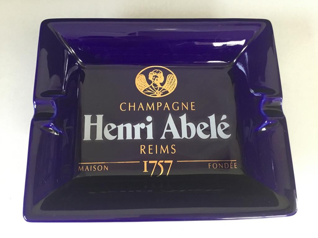 Exclusieve Luxe Asbak huis Henri Abelé champagne, Verzamelen, Merken en Reclamevoorwerpen, Ophalen of Verzenden, Zo goed als nieuw
