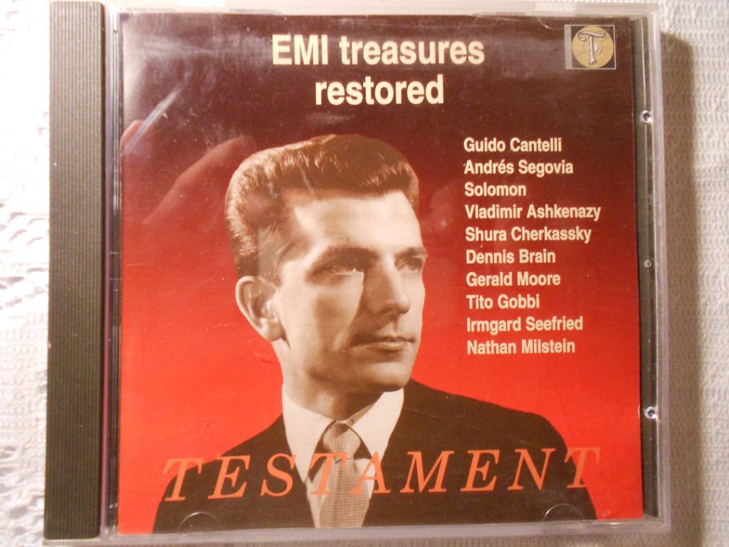 EMI Treasures Restored, CD & DVD, CD | Classique, Comme neuf, Autres types, Romantique, Enlèvement ou Envoi
