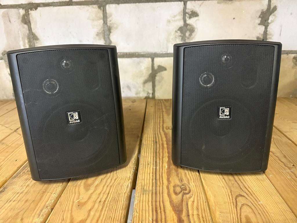 Audac boxen set, Ophalen