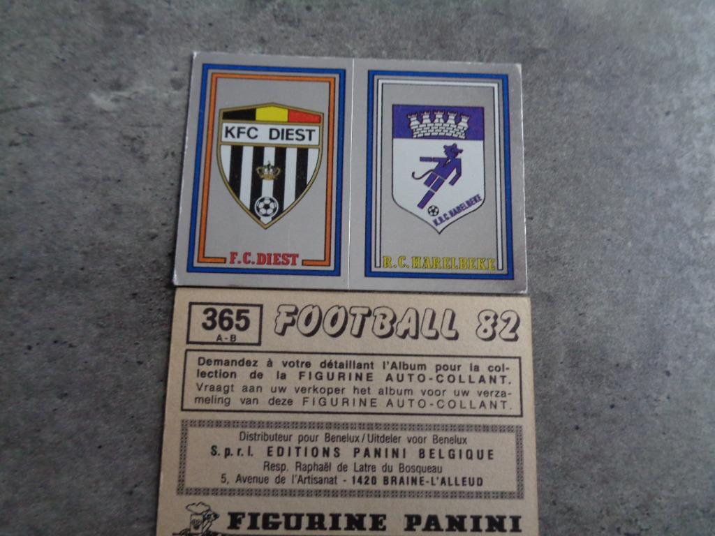 PANINI VOETBAL STICKER FOOTBALL 82  EMBLEMEN ANNO 1982 , Verzenden, Zo goed als nieuw, Sticker