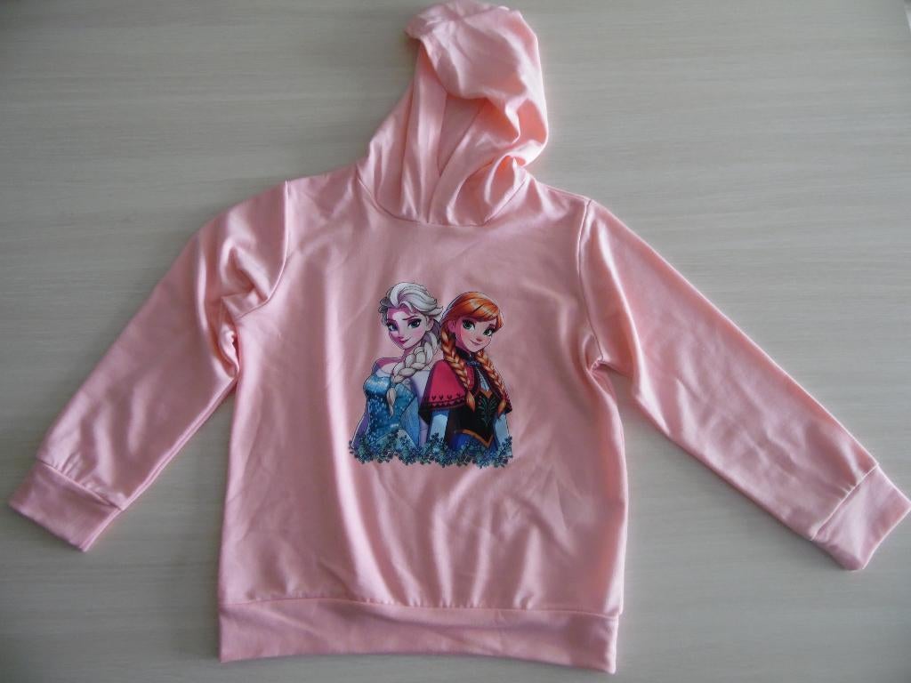 SWEAT À CAPUCHE   LA REINE DES NEIGES   DISNEY   NEUF, Enfants & Bébés, Vêtements enfant | Taille 122, Enlèvement ou Envoi, Pull ou Veste