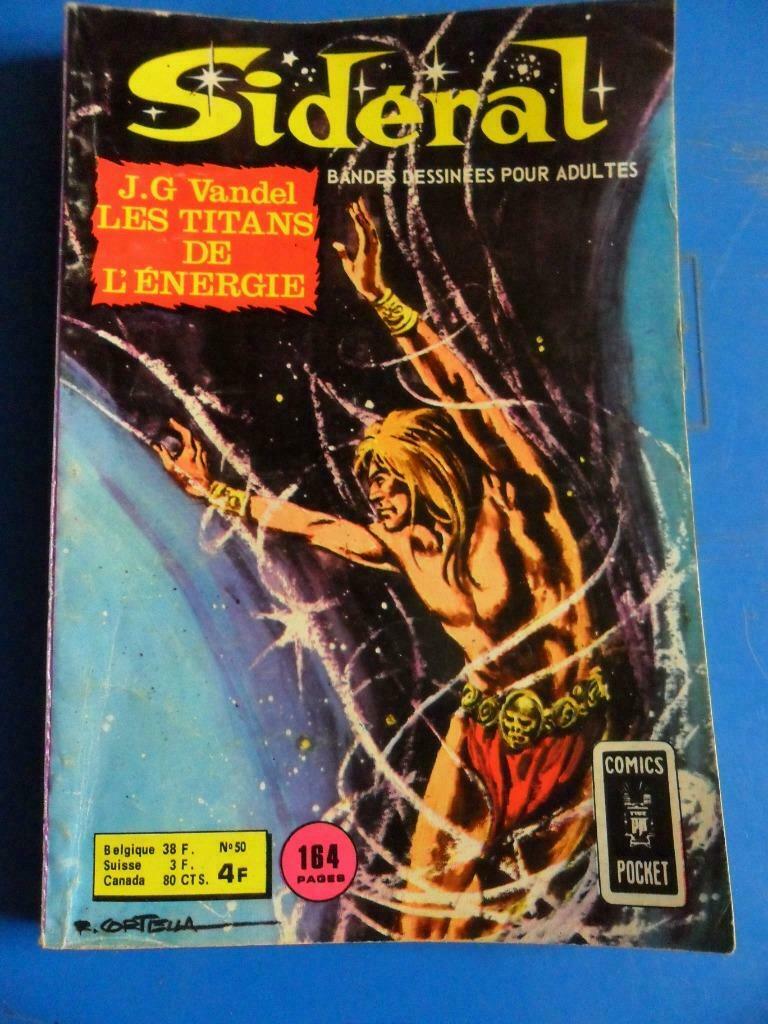 Sidéral - Les titans de l'énergie - J.G Vandel, Comics, Enlèvement ou Envoi, Utilisé
