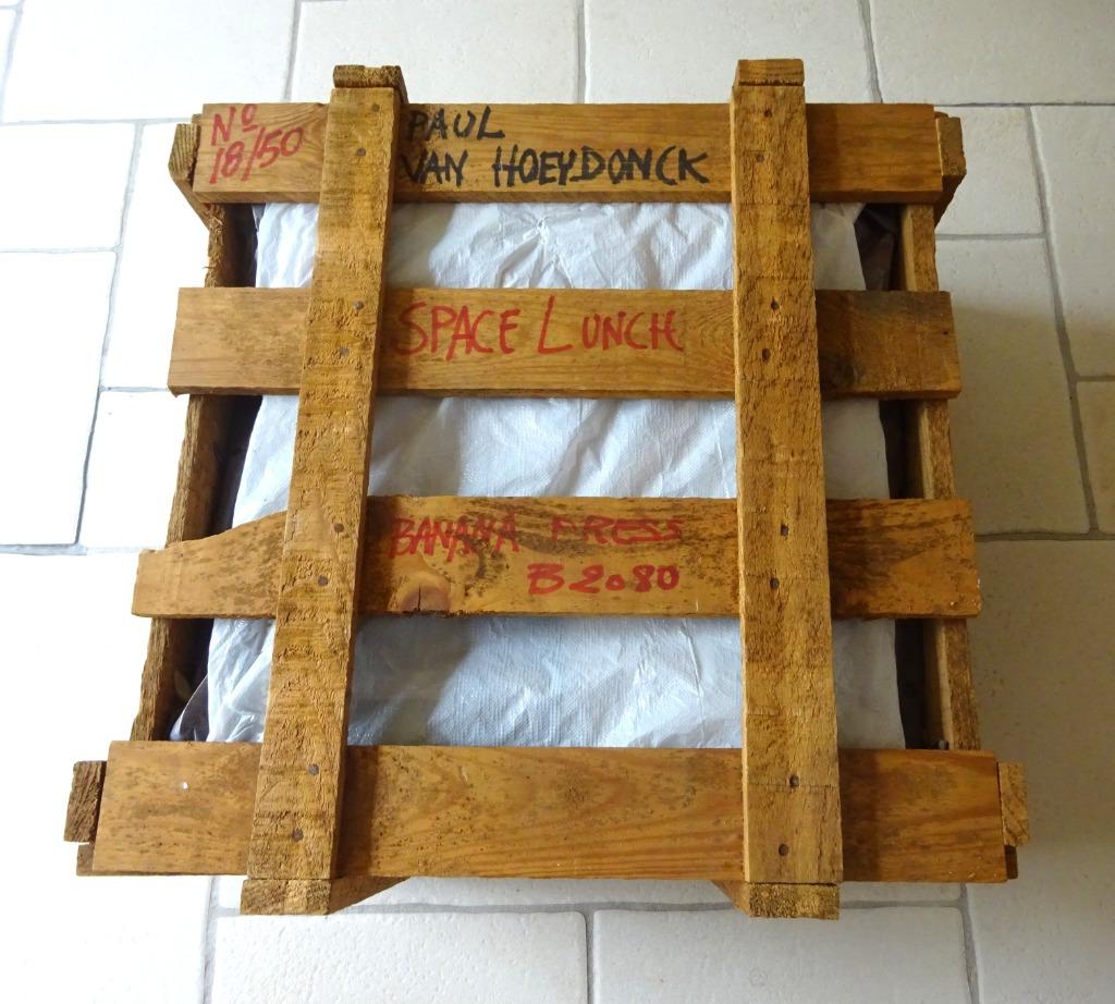 Paul Van Hoeydonck,  Space Lunch, 18/50, Banana Press 1975, Antiek en Kunst, Kunst | Schilderijen | Abstract, Ophalen