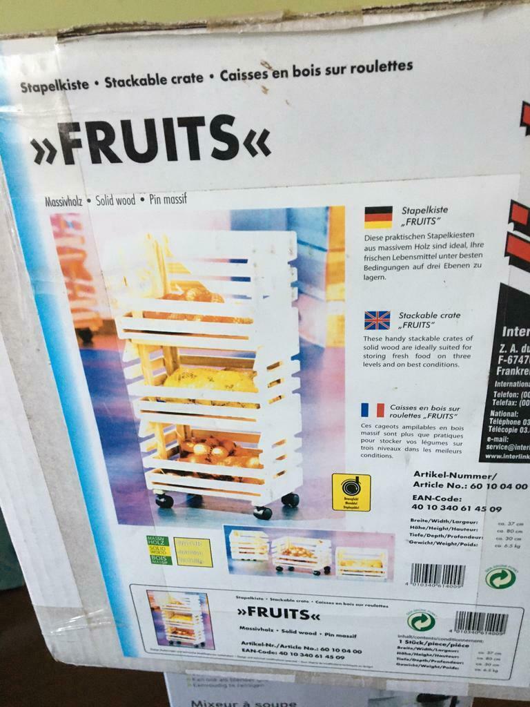 Opbergwagentje voor in de keuken of andere zaken, Ophalen, Nieuw