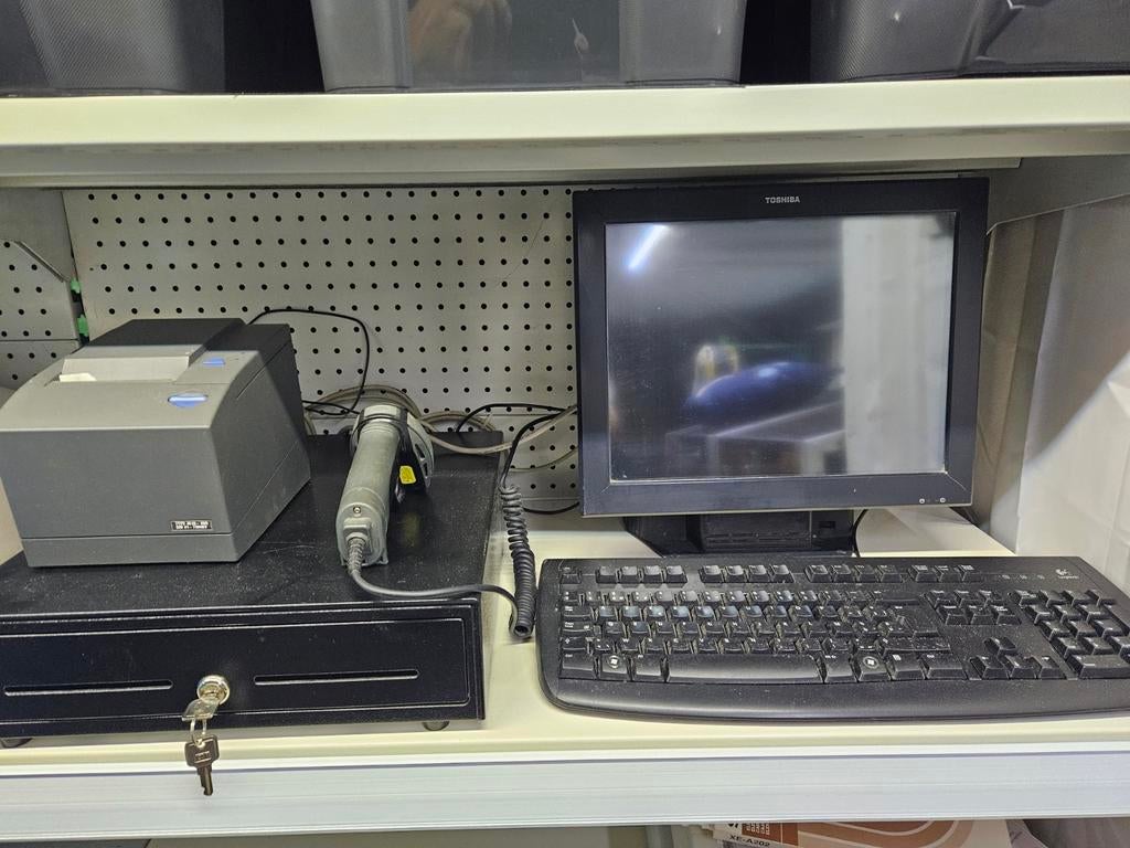 Kassa compleet Nederlands kasregister, Zakelijke goederen, Kantoor en Winkelinrichting | Kassa's en Betaalsystemen, Ophalen