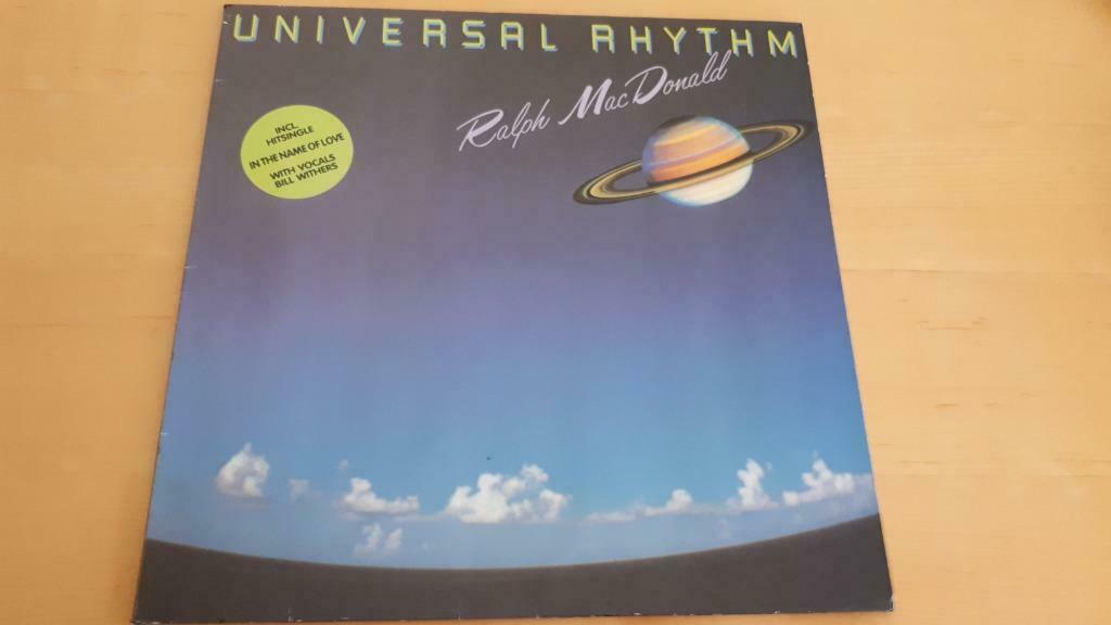 Ralph MacDonald LP 1984 Universal Rhythm   (funk), Ophalen, 1980 tot heden, Jazz