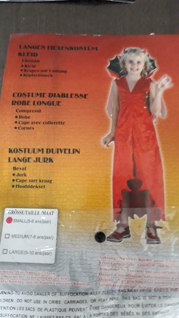 Costume diablesse., Enlèvement ou Envoi, Comme neuf, Costume