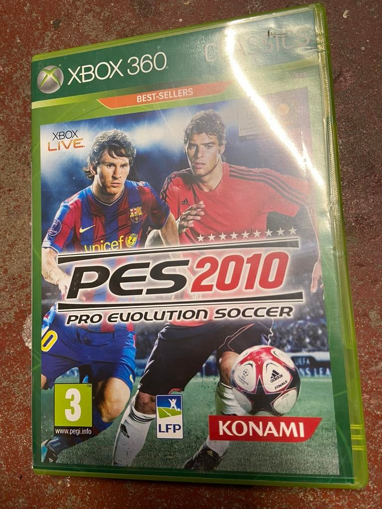 Jeu XBOX360 - PES 2010, Consoles de jeu & Jeux vidéo, Comme neuf, Sport