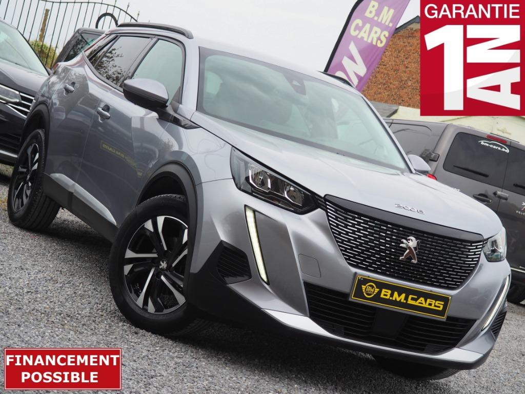 Peugeot 2008 1.2 PureTech ALLUREEAT8-GPS-LED-CLIM-TVA 21%, Argent ou Gris, Achat, 1280 kg, Euro 6