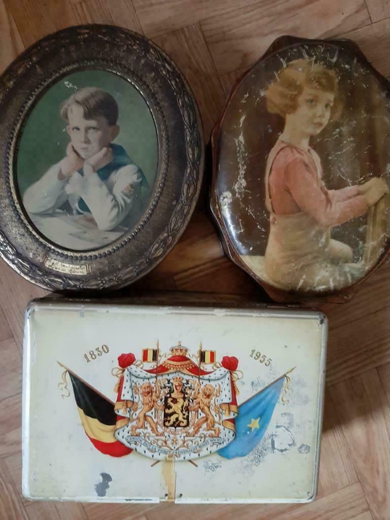 Famille royale belge en étain, Enlèvement ou Envoi, Utilisé, Autres types