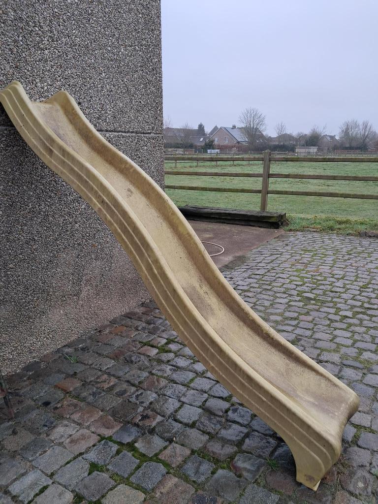 king glijbaan 3 meter, Kinderen en Baby's, Speelgoed | Buiten | Speeltoestellen, Ophalen, Gebruikt, Glijbaan
