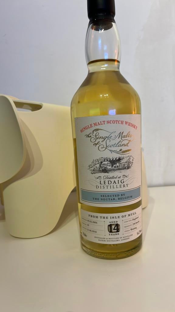 Ledaig 2004, 14y, 56,7%, bottled for The Nectar., Ophalen of Verzenden, Zo goed als nieuw