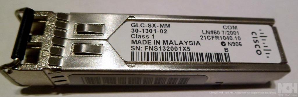 Cisco GLC-SX-MM COM 30-1301-02 1000BASE-SX SFP Transceiver, Ophalen of Verzenden