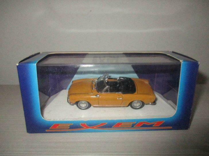 1:43 EXEM Fiat 124 Sport Spyder Series1 1966 Open, Enlèvement ou Envoi, Utilisé, Voiture