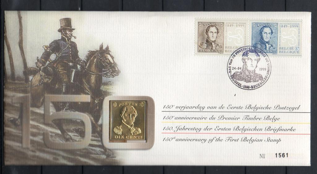 Année 1999 : 2815-2816 - Numisletter : 150 ans de timbres-po, Enlèvement ou Envoi