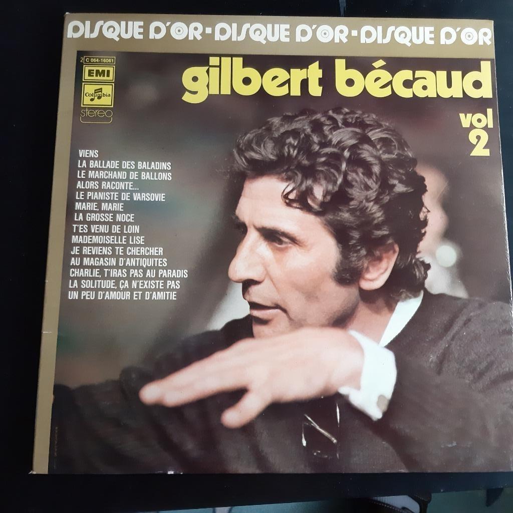 Gilbert Becaud Disque D'Or Volume 2, CD & DVD, Vinyles | Autres Vinyles, Enlèvement ou Envoi, Comme neuf, 12 pouces