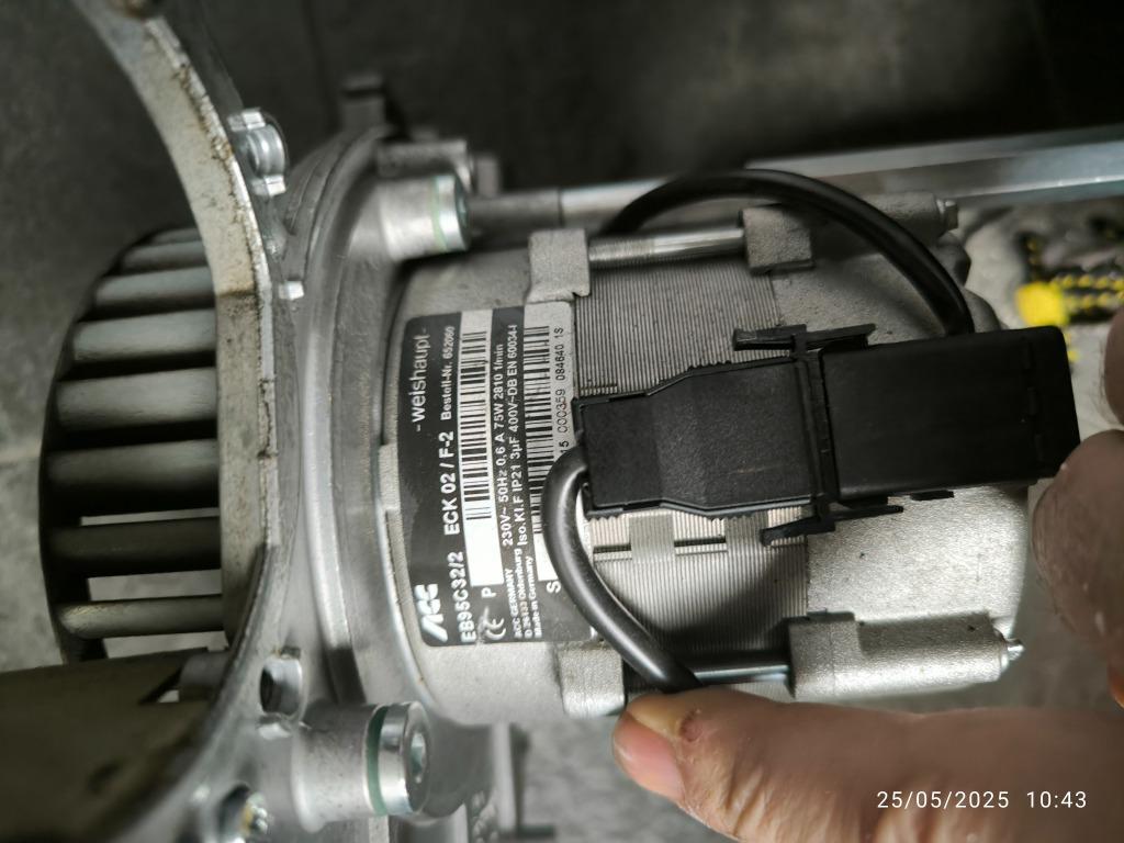 moteur soufflerie pour bruleur weishaupt, Ophalen of Verzenden