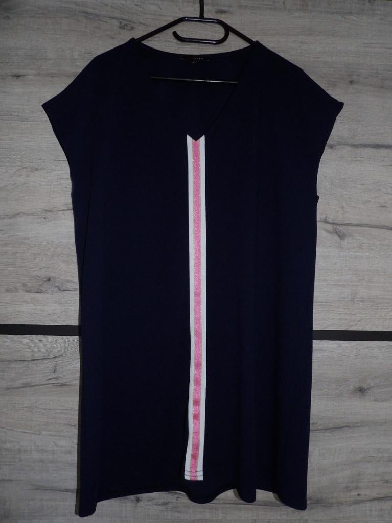 Lolaliza blauw kleedje, maat large, Maat 42/44 (L), Gedragen, Boven de knie, Verzenden