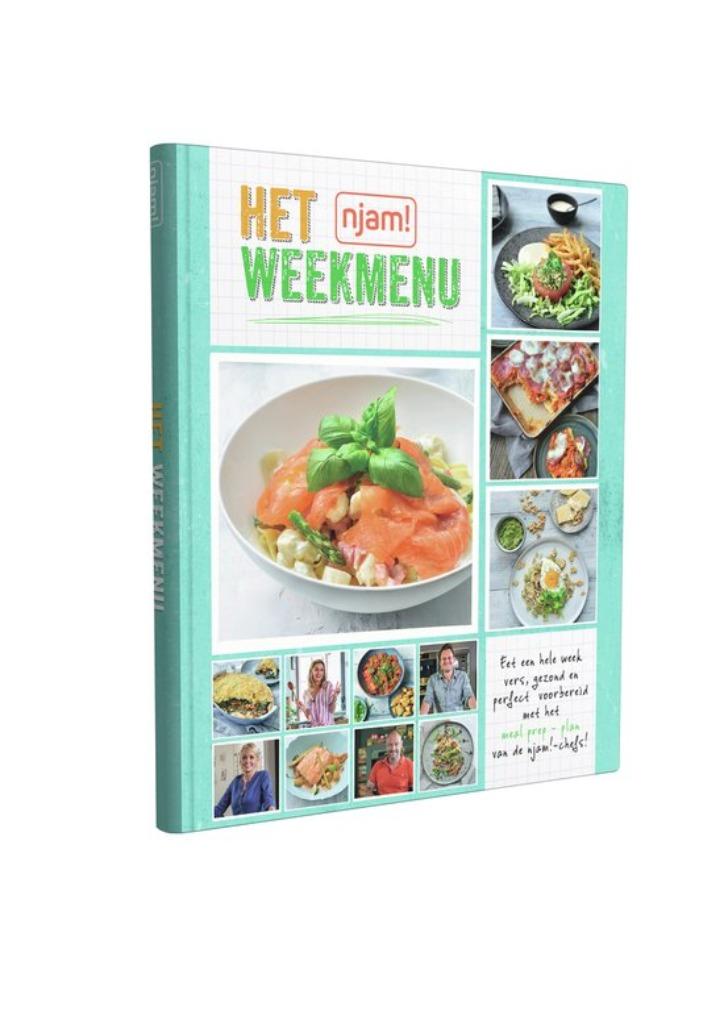 Nieuw Njam! - Het weekmenu hardcover kookboek, Ophalen of Verzenden, Nieuw, Gezond koken