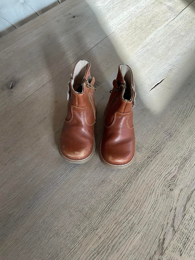 Kickers lederen laarsjes, Ophalen, Gebruikt, Laarsjes, Meisje