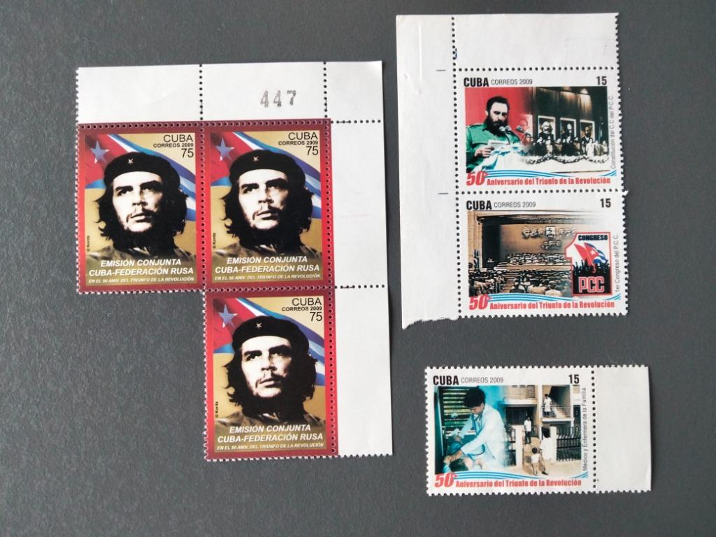 LOT de 6 Timbres de  CUBA  2009 non oblitéré, Timbres & Monnaies, Enlèvement ou Envoi, Non oblitéré, Amérique centrale
