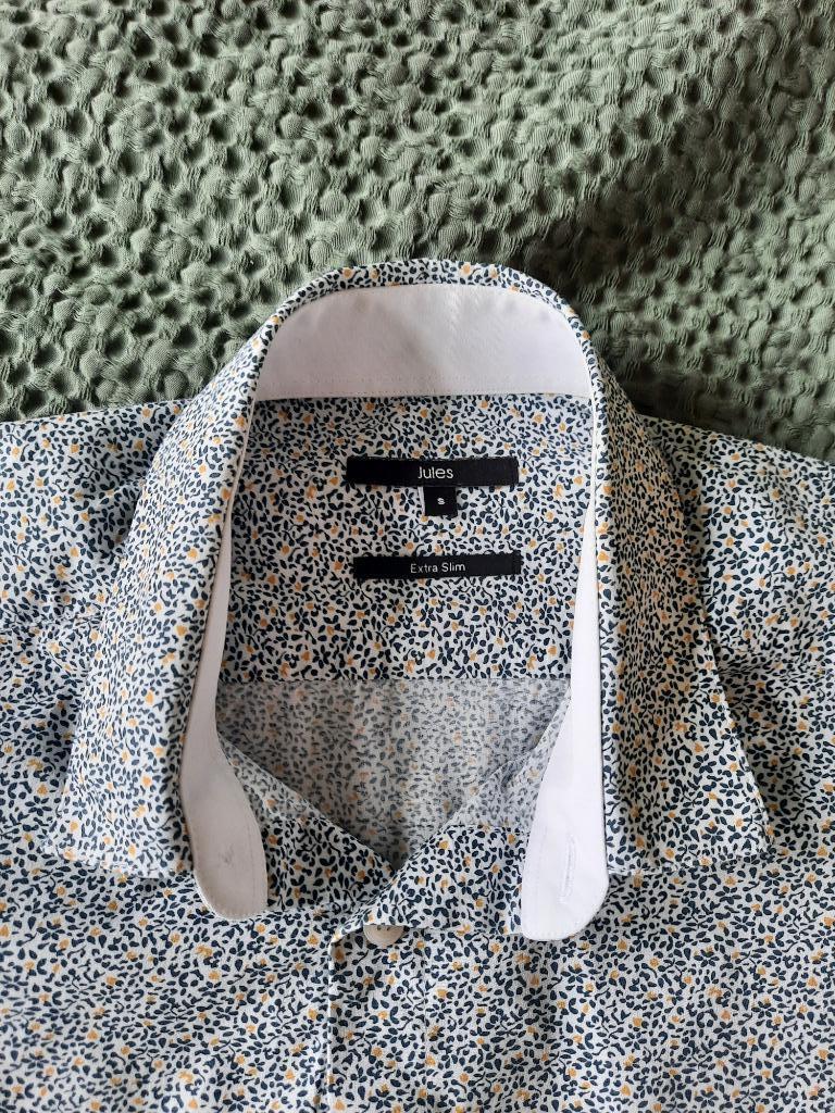 Jules shirt extra slim maat S, Ophalen of Verzenden, Zo goed als nieuw, Blauw, JULES