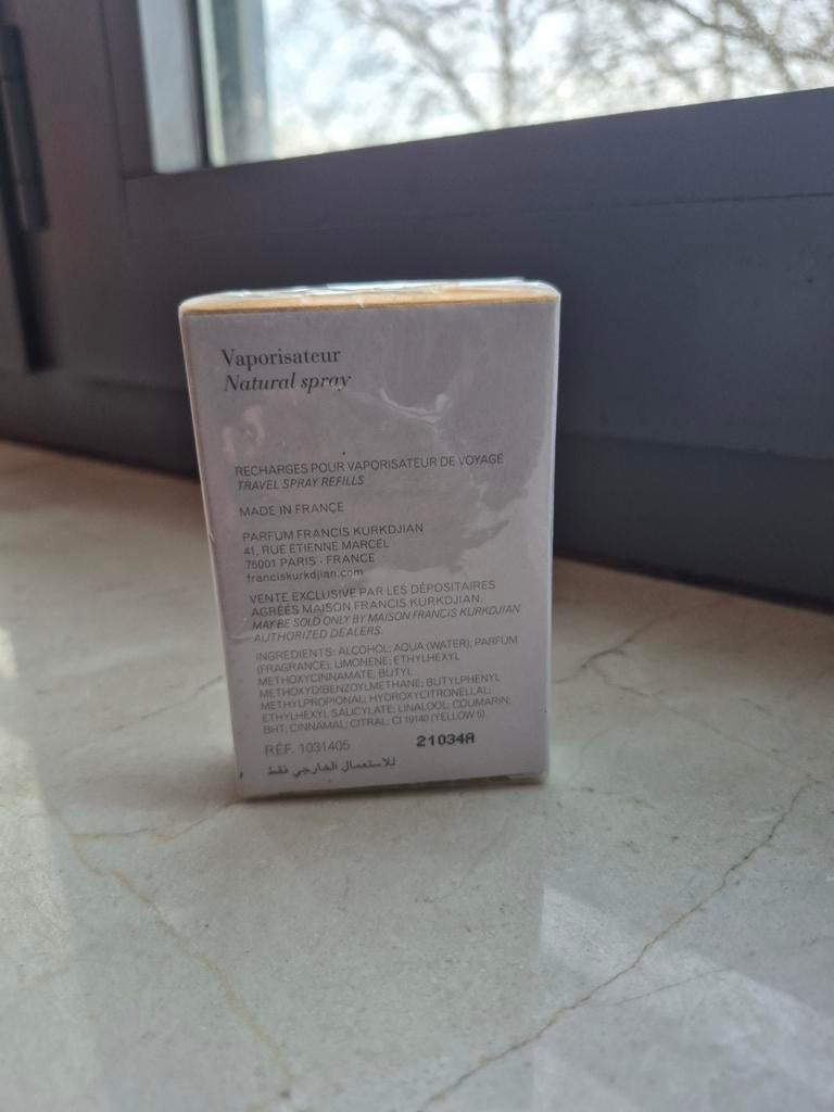 Maison Francis Kurkdjian – Amyris Homme – recharges parfum, Enlèvement