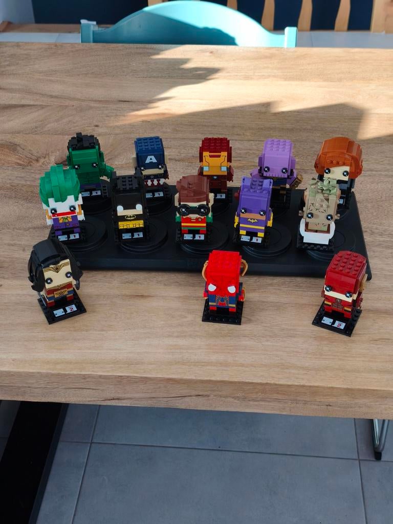 Lego Brick Headz Marvel DC, Ophalen of Verzenden, Zo goed als nieuw, Complete set, Lego