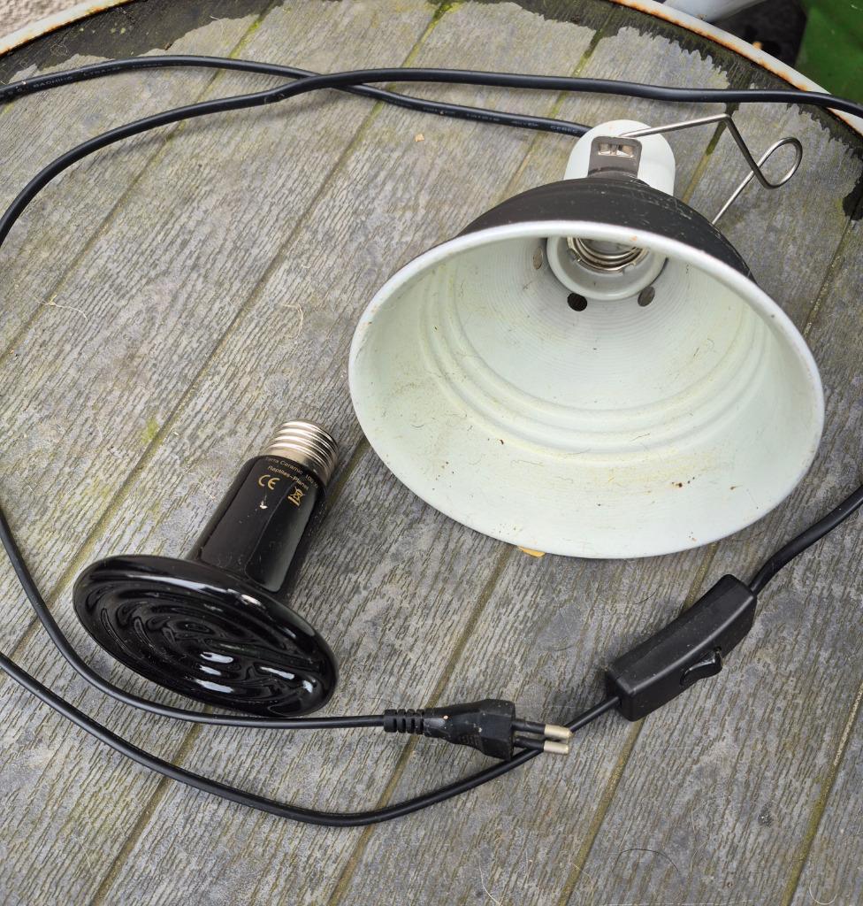 Verwarming voor terrarium, vivarium, kippenhok, hok,..., Dieren en Toebehoren, Ophalen of Verzenden, Zo goed als nieuw