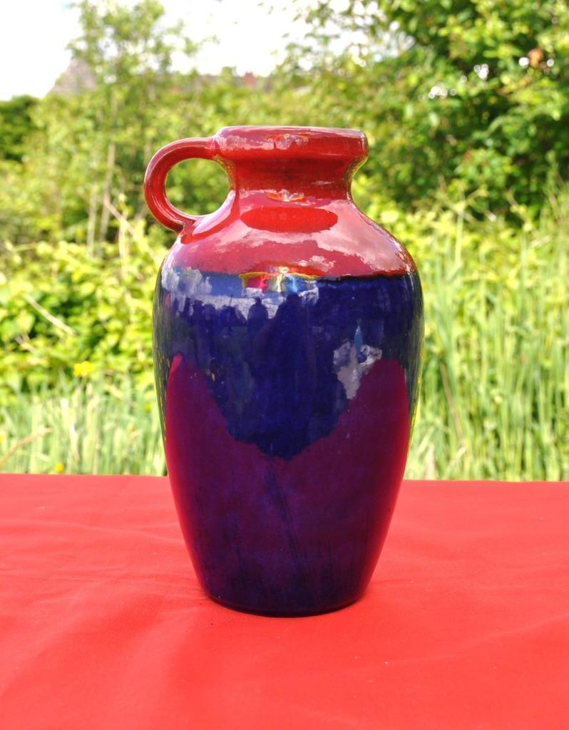 vase art deco jasba numero 122/20, Antiquités & Art, Antiquités | Céramique & Poterie, Enlèvement ou Envoi