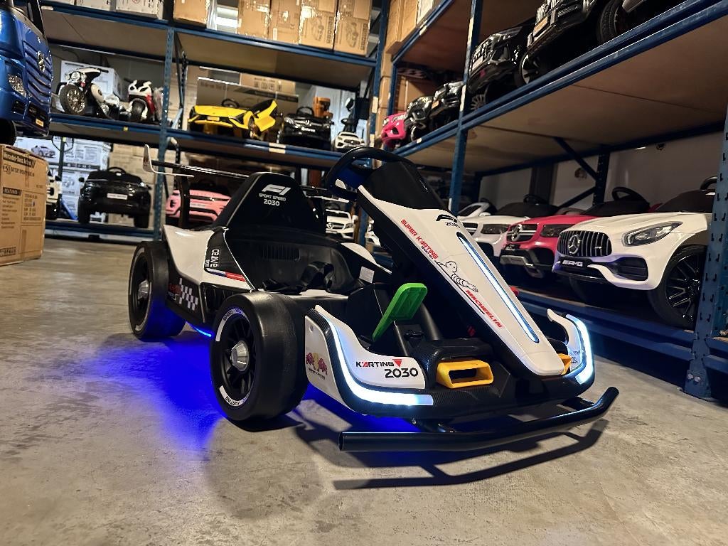 Formula 1 GoKart 24V DRIFTER II 15 KM/H – Afstandsbediening, Kinderen en Baby's, Speelgoed | Buiten | Skelters, Nieuw, Motor, Ophalen of Verzenden